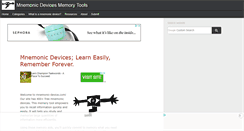 Desktop Screenshot of mnemonic-device.com