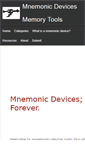 Mobile Screenshot of mnemonic-device.com